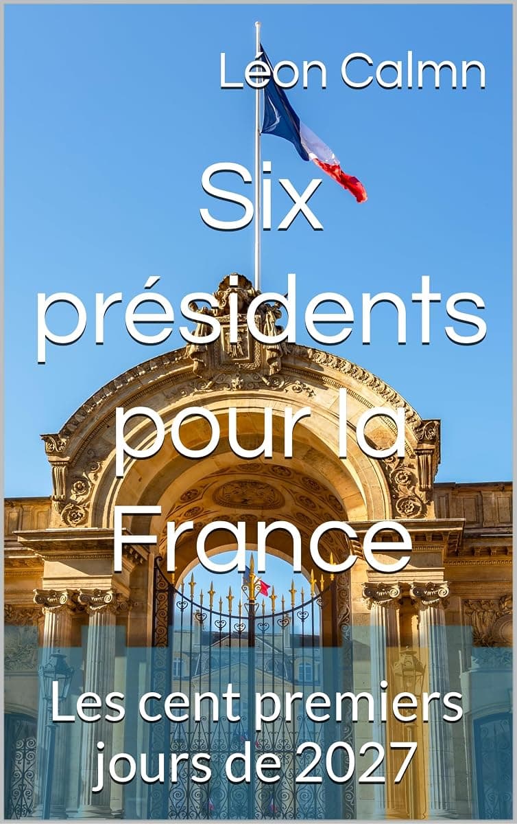 Couverture de Six présidents pour la France, Les cent premiers jours de 2027, par Léon Calmn